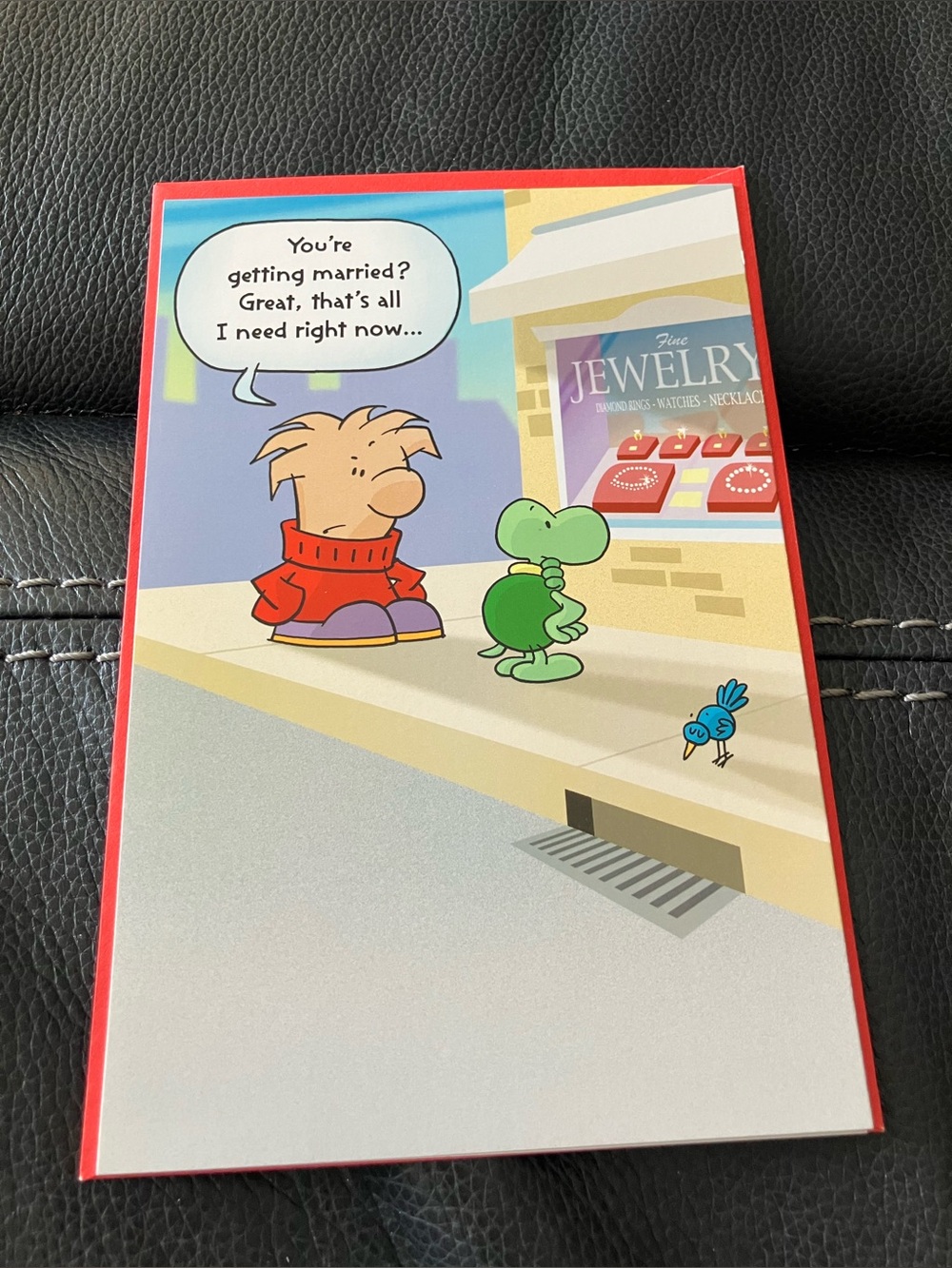 Cute & Funny Wedding Congrats Card